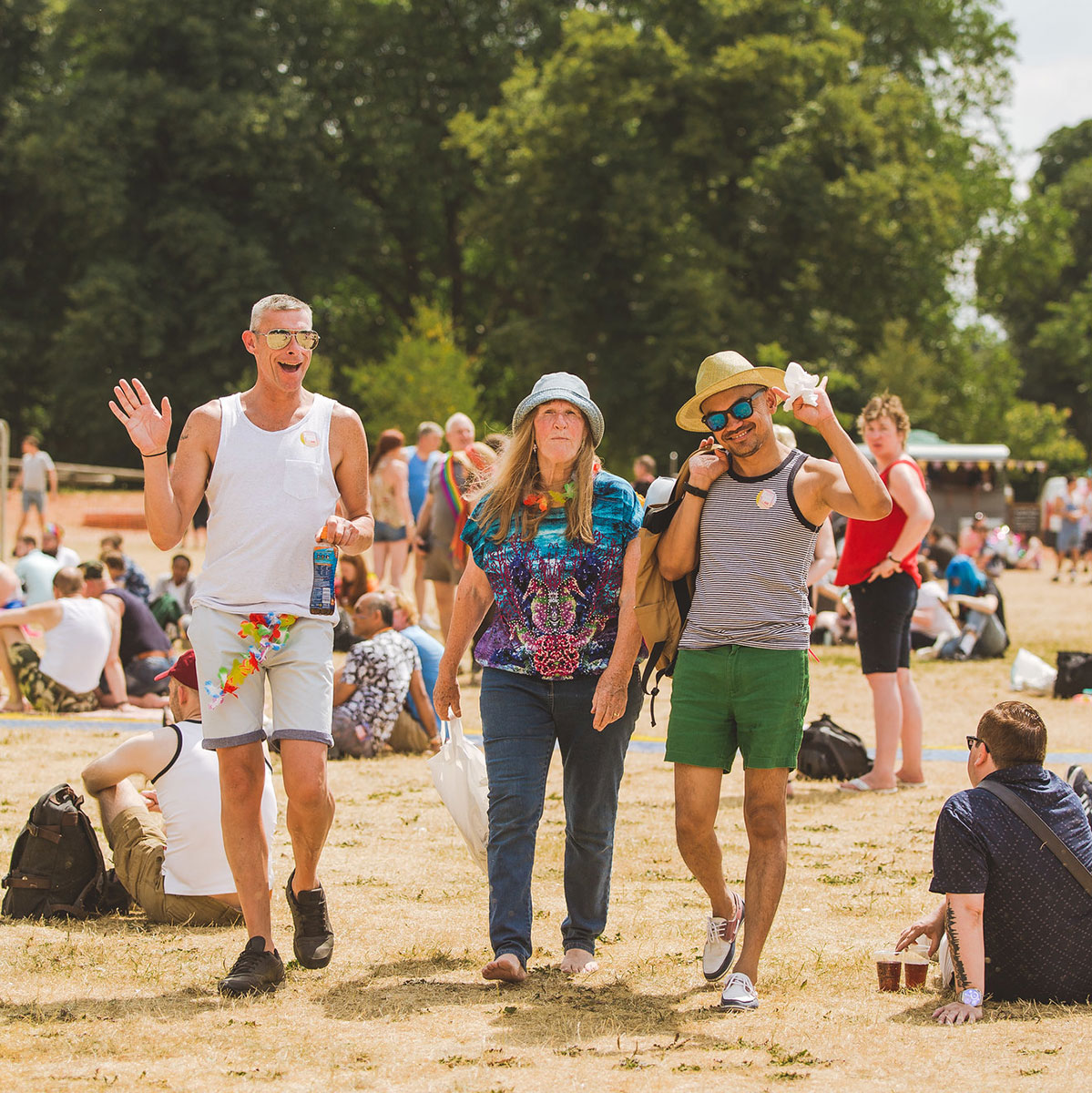 PrideFest 2018 sunshine